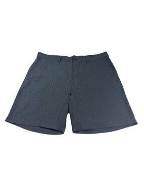 Reebok Golf Mens size 46 Gray Textured Flat-Front Shorts Lightweight (FF659)